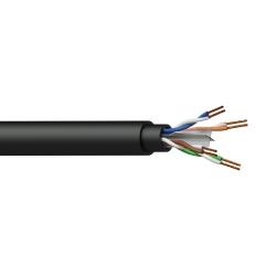 Procab BCT60U/1 Networking cable - CAT6 - U/UTP - flex 0.22 mm? - 24 AWG - HighFlex™ 100 m wood